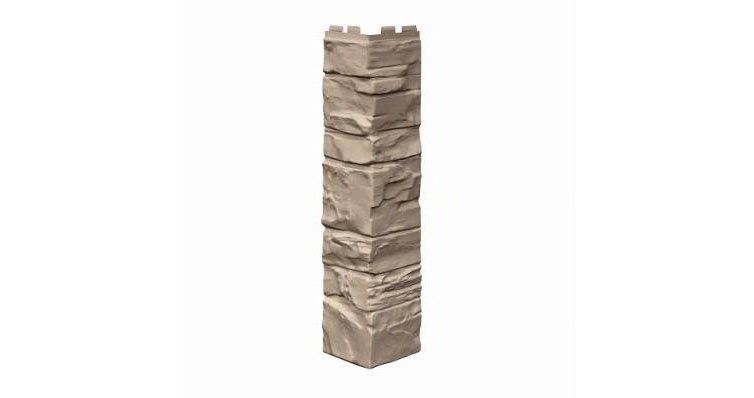 Угол наружный VOX Solid Stone Lazio светлая глина камень купить в Белгороде