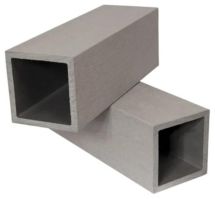 Опорный столб Polivan DENPASAR, серый, без текстуры