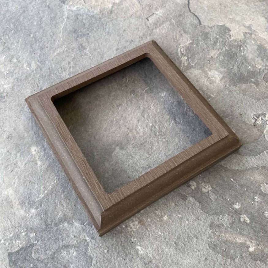 Юбка столба для ДПК ограждений EasyDecking, Wood-X, Венге купить в Белгороде