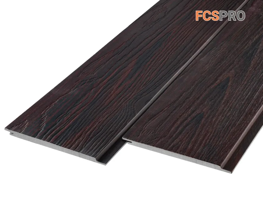 Фиброцементная панель FCSPRO Decor Wood Click Обожженное дерево купить в Белгороде