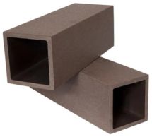 Опорный столб Polivan DENPASAR, темно-коричневый, без текстуры