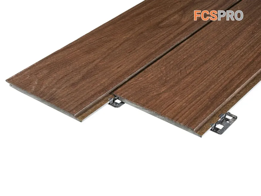 Фиброцементная панель FCSPRO Decor Wood Click Береза купить в Белгороде