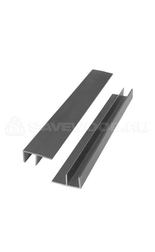 F-профиль ДПК Savewood, Графит купить в Белгороде