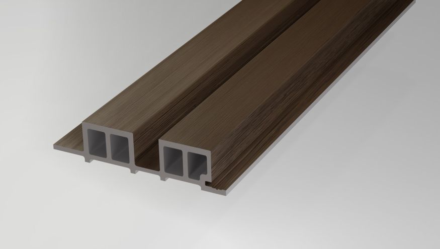 Реечная панель Woodwex, Lines, Milk Chocolate купить в Белгороде