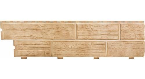 Формованный сайдинг Альта Профиль Сланцевая порода, Слоновая кость купить в Белгороде