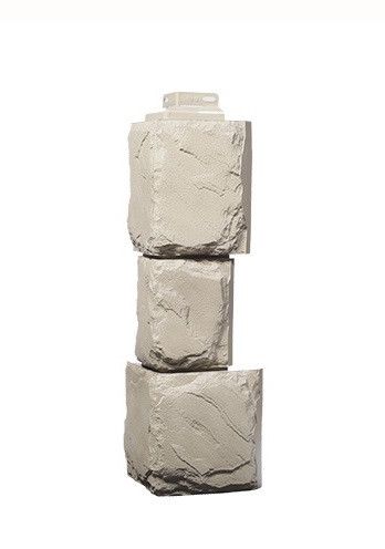 Угол Фасадного Сайдинга Серия «Крупный Камень» Песчаный купить в Белгороде