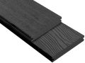 Террасная доска DPK Outdoor 3D полнотелая STORM/OCEAN BLACK черного цвета купить в Белгороде