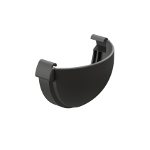 Заглушка желоба Docke Lux, Графит