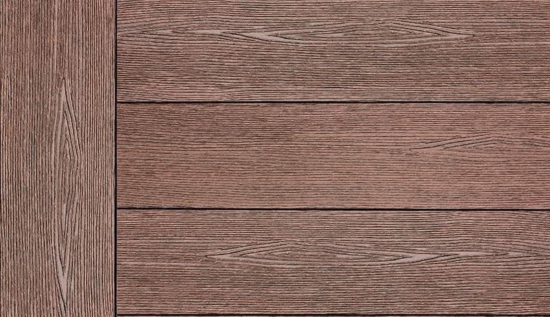 Террасная доска ДПК Outdoor 3D сплошная STORM/OCEAN BROWN коричневая смешанная купить в Белгороде