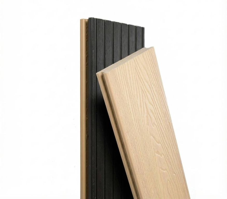 Террасная доска Экодекинг Скай коэкструзия полнотелая, Бук купить в Белгороде