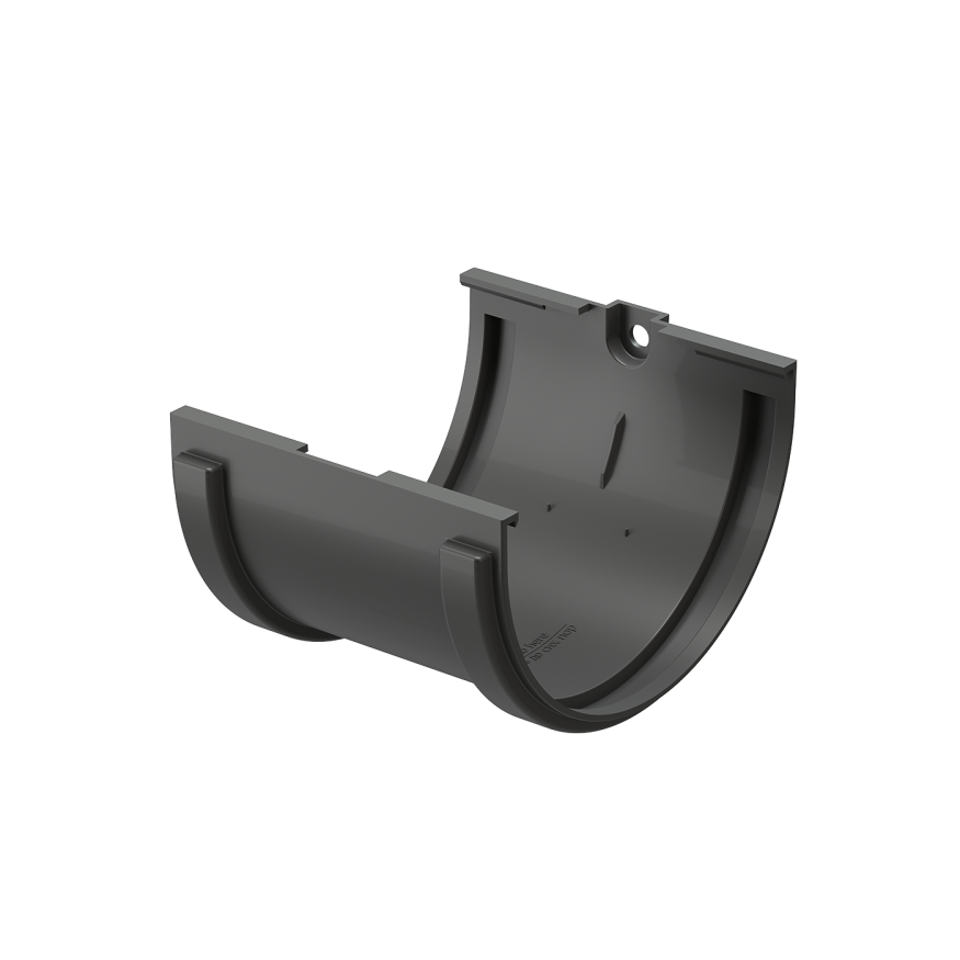 Соединитель для желобов Docke Standard, Серый цвет купить в Белгороде