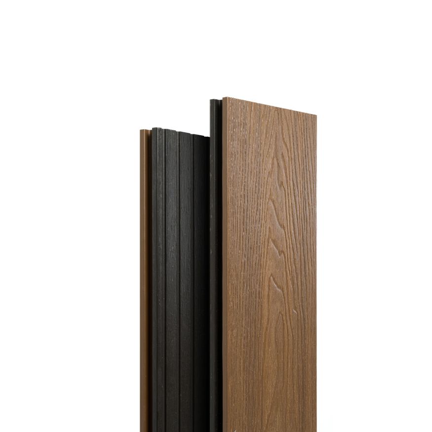 Террасная доска Экодекинг Скай коэкструзия полнотелая, Тик купить в Белгороде