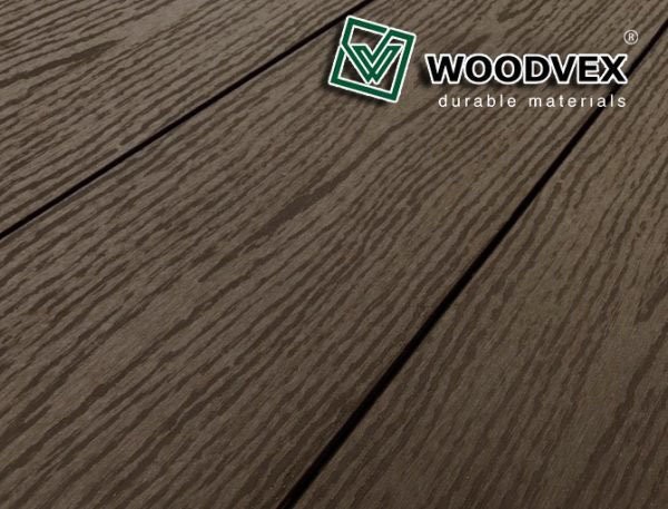 Террасная доска из ДПК WOODVEX Select в цвете Венге купить в Белгороде