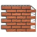 Фасадная панель FineBer, Баварский кирпич, Терракота купить в Белгороде