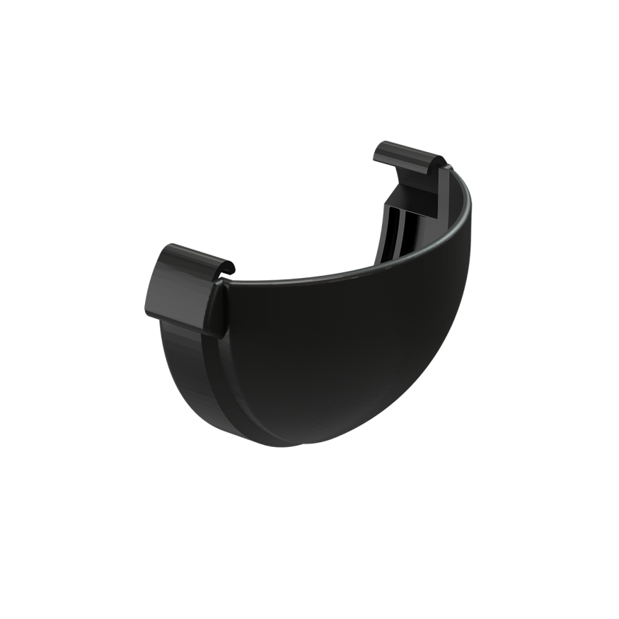 Заглушка желоба Docke Lux, Карбон купить в Белгороде